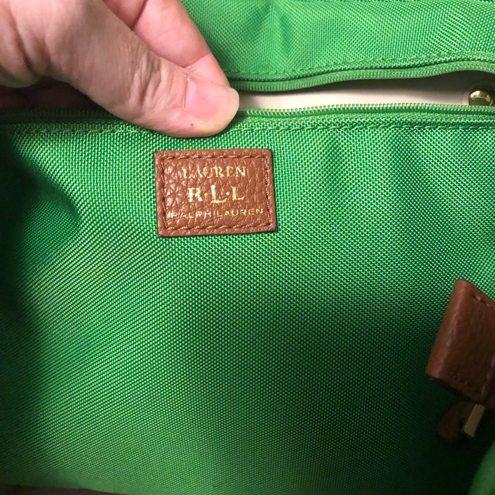 Ralph Lauren summer tote bag